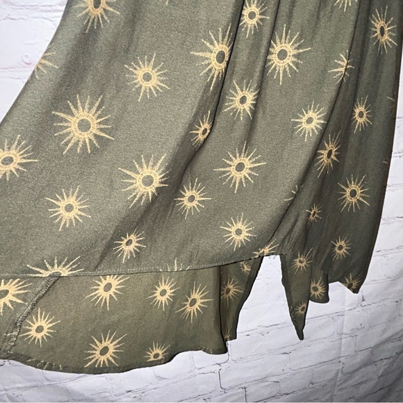 Free People Through the Night Green Sun Halter Top Size‎ L - Picture 5 of 11